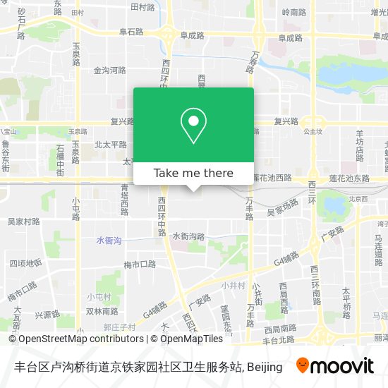 丰台区卢沟桥街道京铁家园社区卫生服务站 map