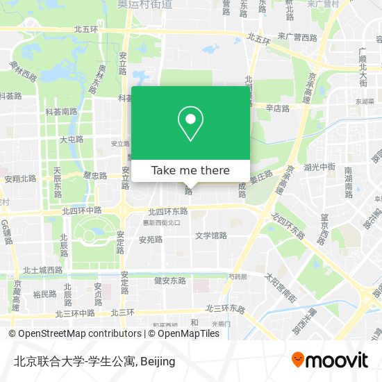 北京联合大学-学生公寓 map