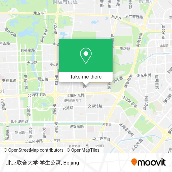 北京联合大学-学生公寓 map