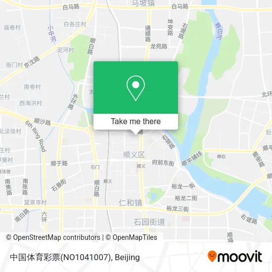 中国体育彩票(NO1041007) map