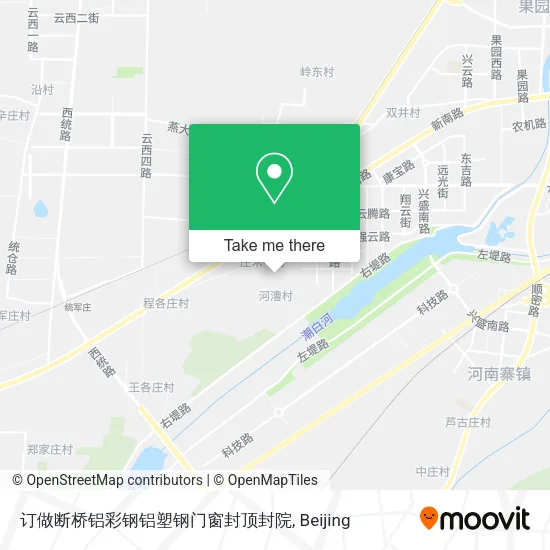 订做断桥铝彩钢铝塑钢门窗封顶封院 map