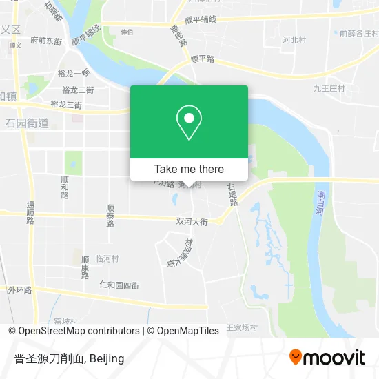 晋圣源刀削面 map
