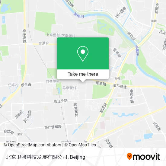 北京卫强科技发展有限公司 map