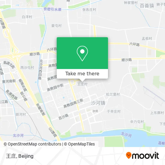 王庄 map
