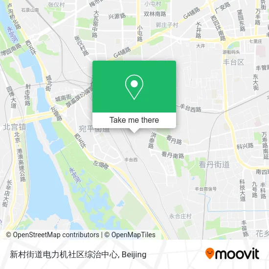 新村街道电力机社区综治中心 map