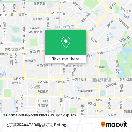 北京路客AA4730精品民宿 map