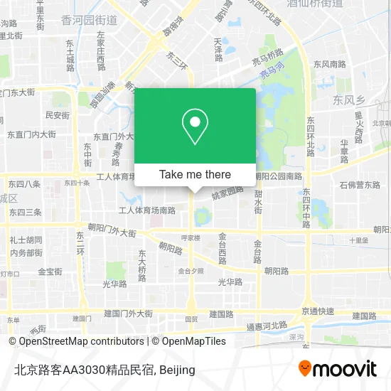 北京路客AA3030精品民宿 map