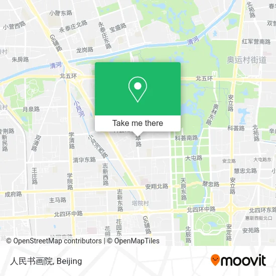 人民书画院 map