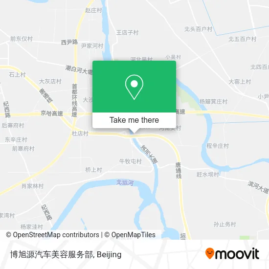 博旭源汽车美容服务部 map