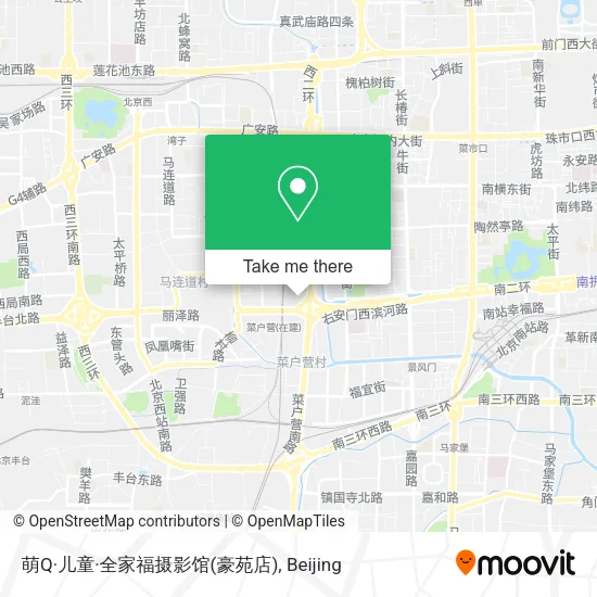萌Q·儿童·全家福摄影馆(豪苑店) map