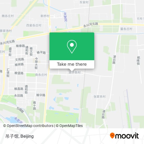 吊子馆 map
