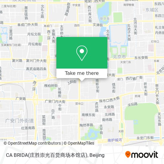 CA BRIDA(庄胜崇光百货商场本馆店) map