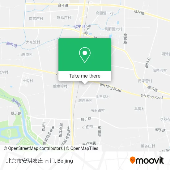 北京市安琪农庄-南门 map