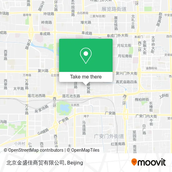 北京金盛佳商贸有限公司 map