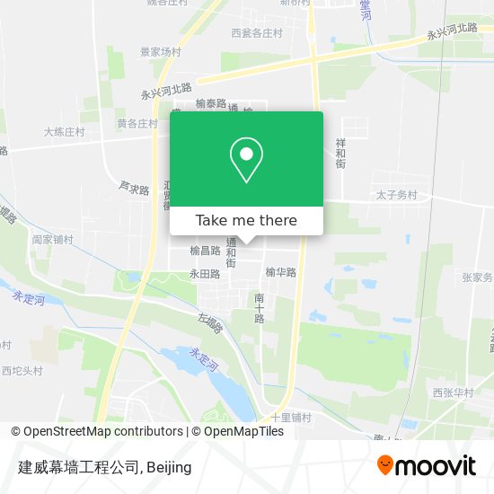 建威幕墙工程公司 map