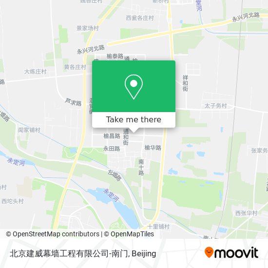 北京建威幕墙工程有限公司-南门 map