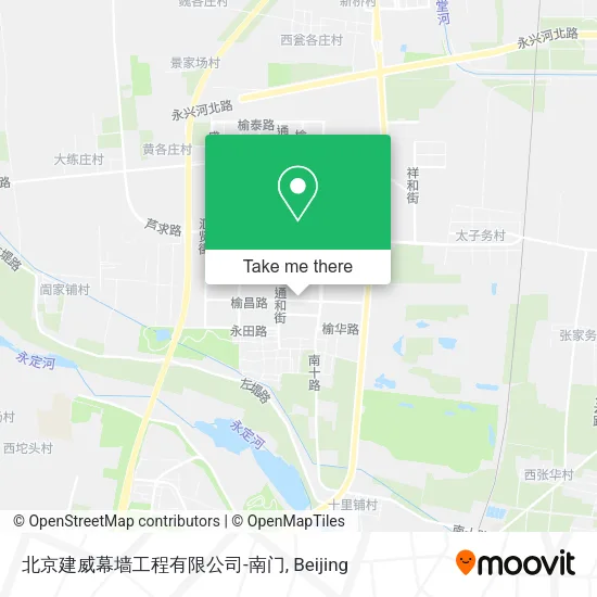 北京建威幕墙工程有限公司-南门 map