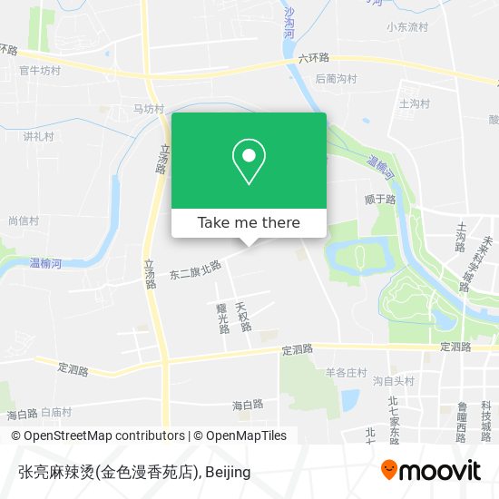 张亮麻辣烫(金色漫香苑店) map