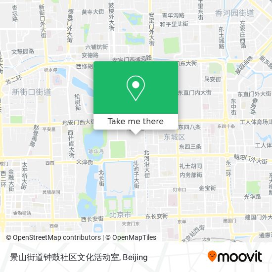 景山街道钟鼓社区文化活动室 map
