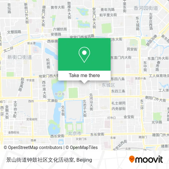 景山街道钟鼓社区文化活动室 map