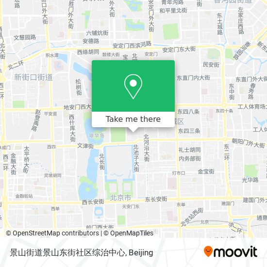 景山街道景山东街社区综治中心 map