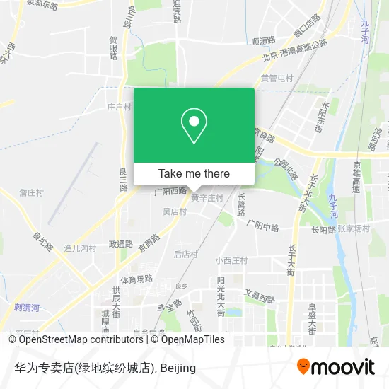 华为专卖店(绿地缤纷城店) map