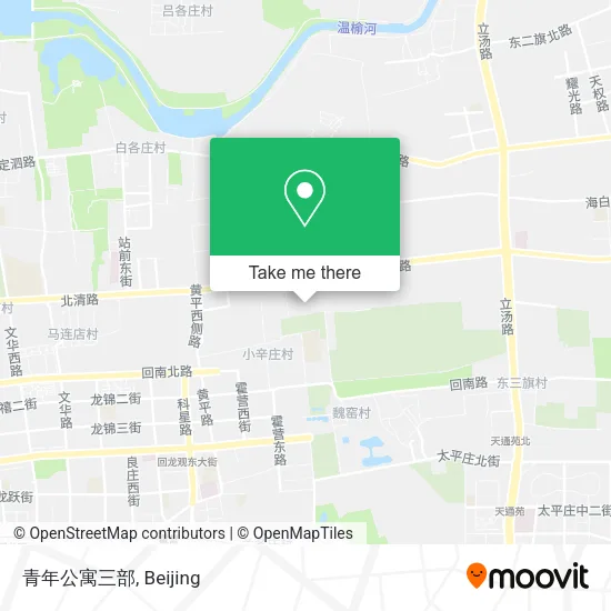 青年公寓三部 map