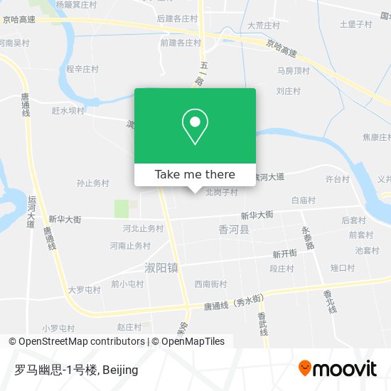 罗马幽思-1号楼 map