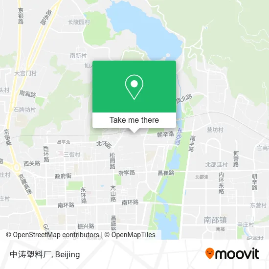 中涛塑料厂 map