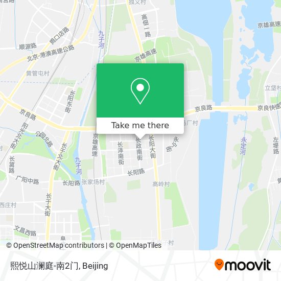 熙悦山澜庭-南2门 map