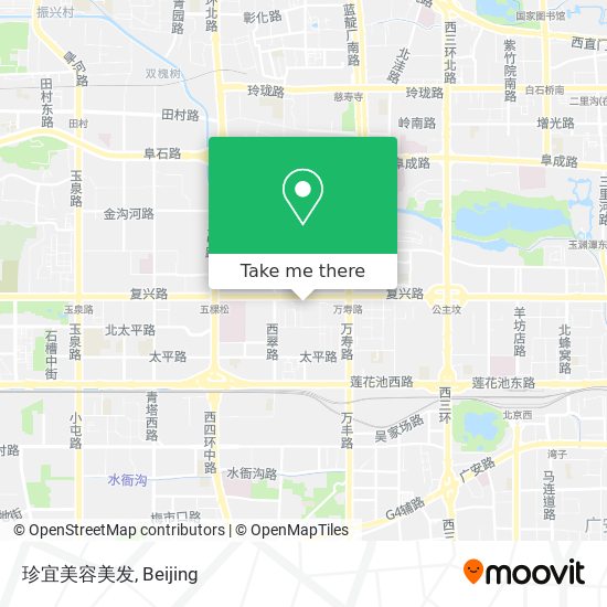 珍宜美容美发 map