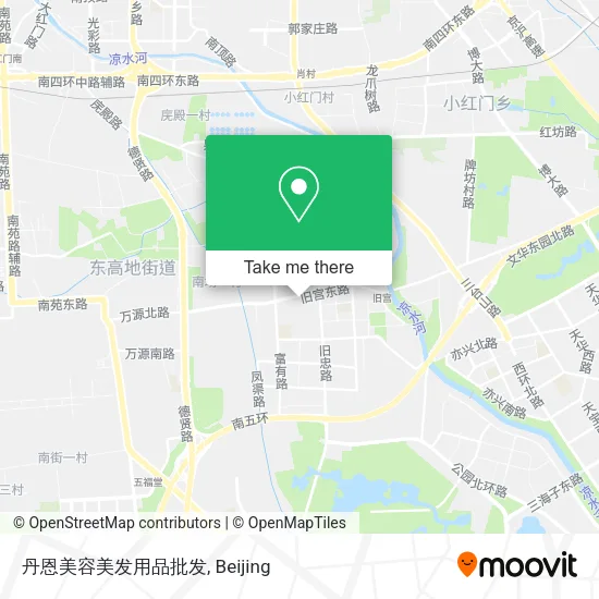 丹恩美容美发用品批发 map