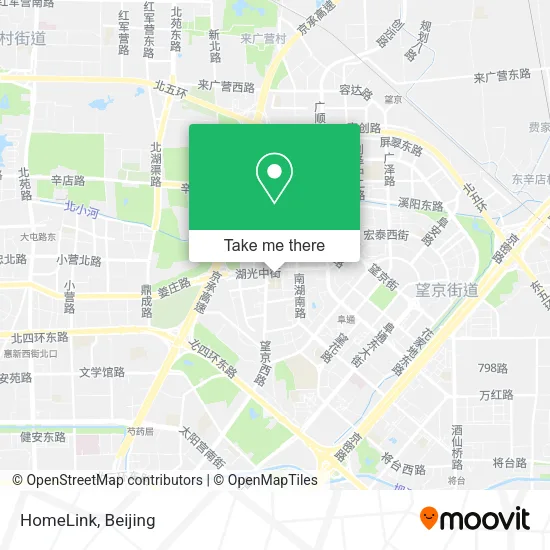 HomeLink map