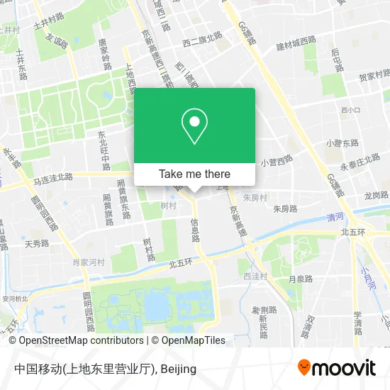 中国移动(上地东里营业厅) map