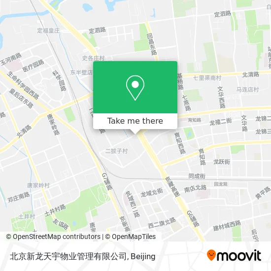 北京新龙天宇物业管理有限公司 map