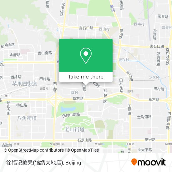 徐福记糖果(锦绣大地店) map