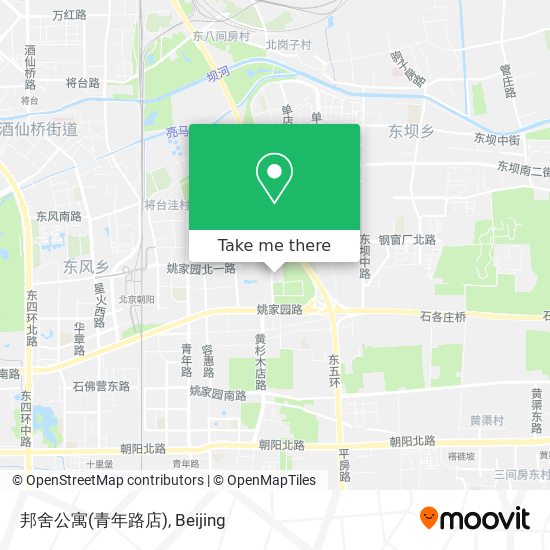 邦舍公寓(青年路店) map