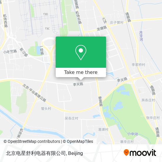 北京电星舒利电器有限公司 map