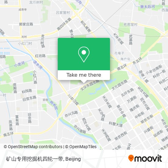 矿山专用挖掘机四轮一带 map