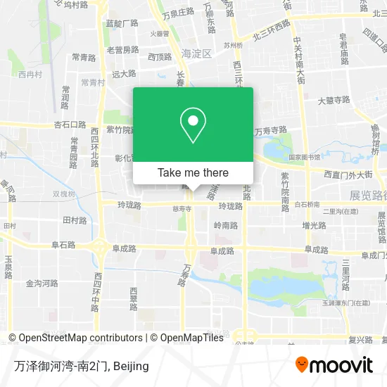 万泽御河湾-南2门 map