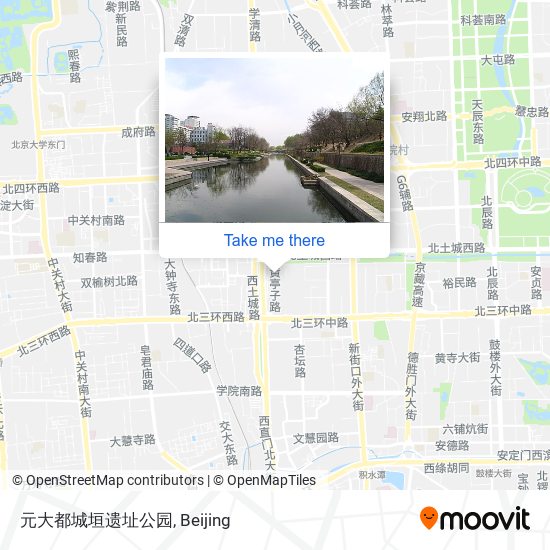 元大都城垣遗址公园 map