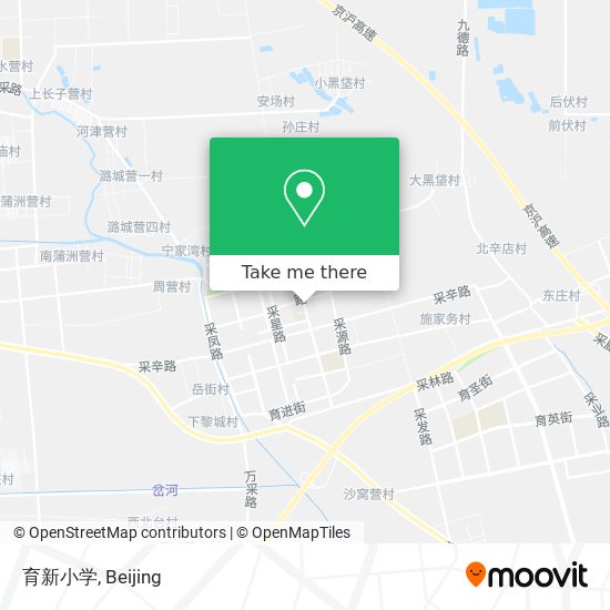 育新小学 map