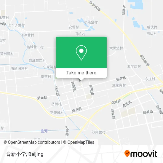 育新小学 map