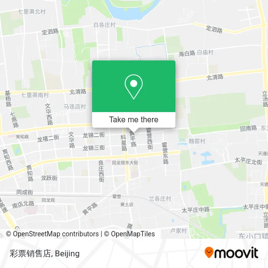 彩票销售店 map