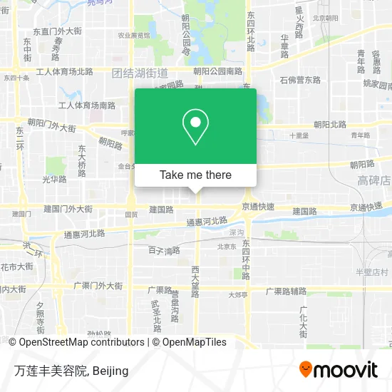 万莲丰美容院 map