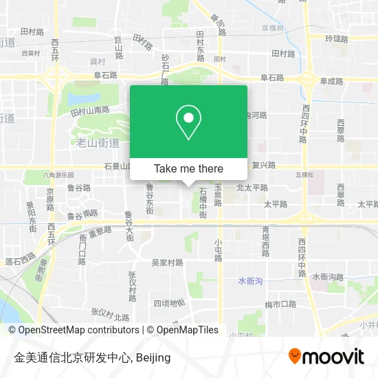 金美通信北京研发中心 map
