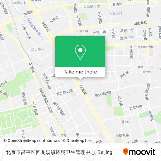 北京市昌平区回龙观镇环境卫生管理中心 map
