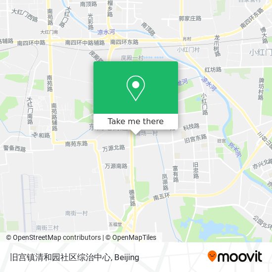 旧宫镇清和园社区综治中心 map