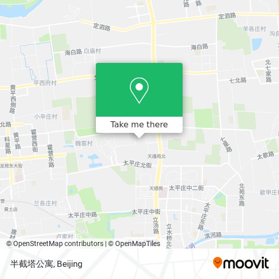 半截塔公寓 map