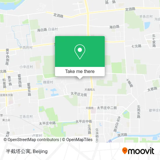 半截塔公寓 map